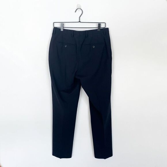 HUGO Boss men’s navy wool dress pant The Jam75/Sharp3 28” inseam - Picture 3 of 15